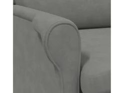 Clearance Poltrona | Cadeira Relax Cinzento escuro 76x94x102 cm Microfibra SHL359366 Cinza antracite