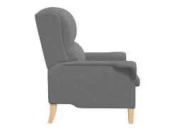 Clearance Poltrona | Cadeira Relax Cinzento escuro 76x94x102 cm Microfibra SHL359366 Cinza antracite