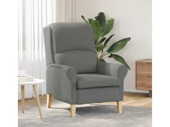 Clearance Poltrona | Cadeira Relax Cinzento escuro 76x94x102 cm Microfibra SHL359366 Cinza antracite