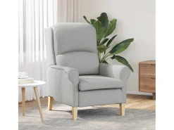 Clearance Poltrona | Cadeira Relax Cinza Nuvem 76x94x102 cm tecido SHL335537 Cinzento