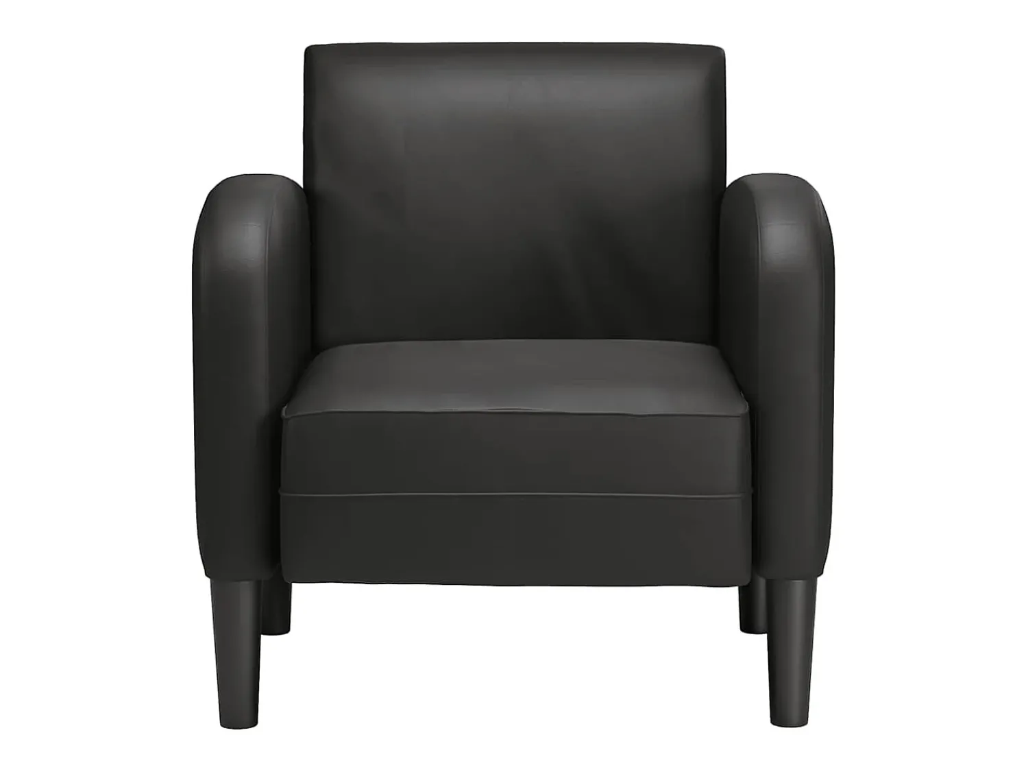 Poltrona | Cadeira Relax com apoios de braços 54 cm couro artificial SHL135572^ Poltrona