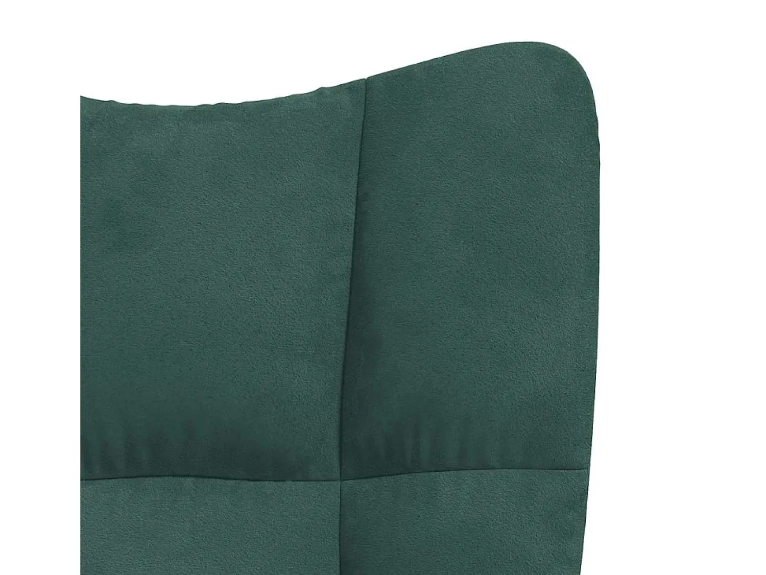 Poltrona | Cadeira Relax com banco veludo verde-escuro SHL139185^ Poltrona