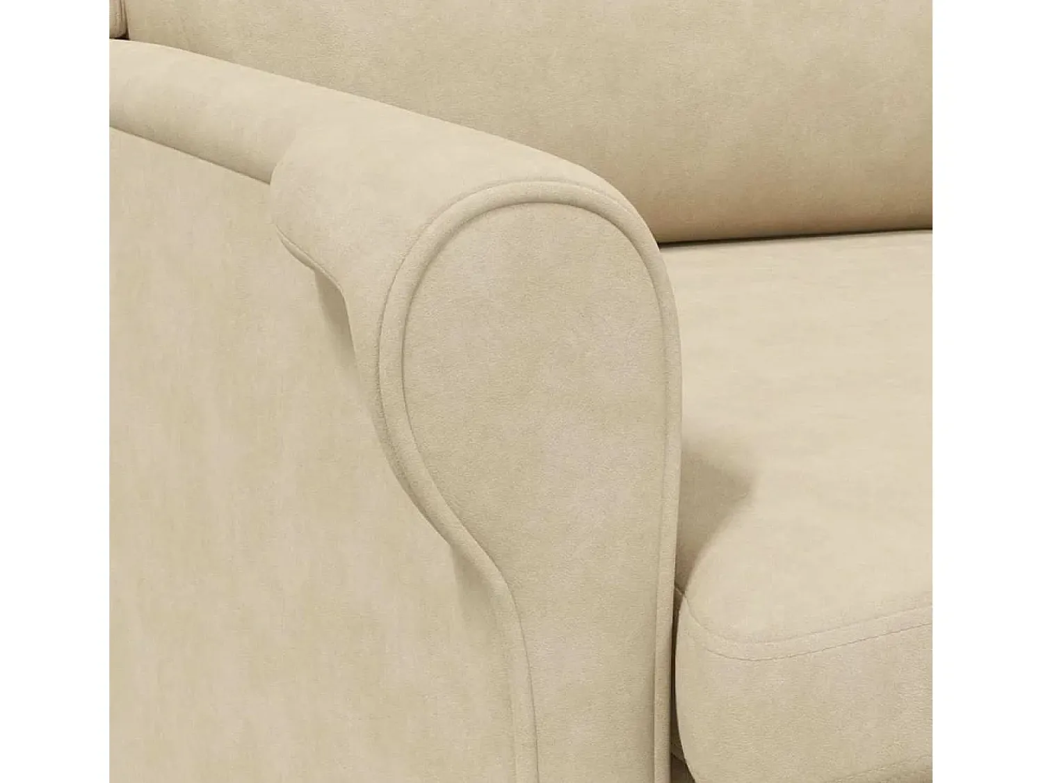 Poltrona| Poltrona | Cadeira Relax 76x94x102 cm Microfibra SHL246774 Creme