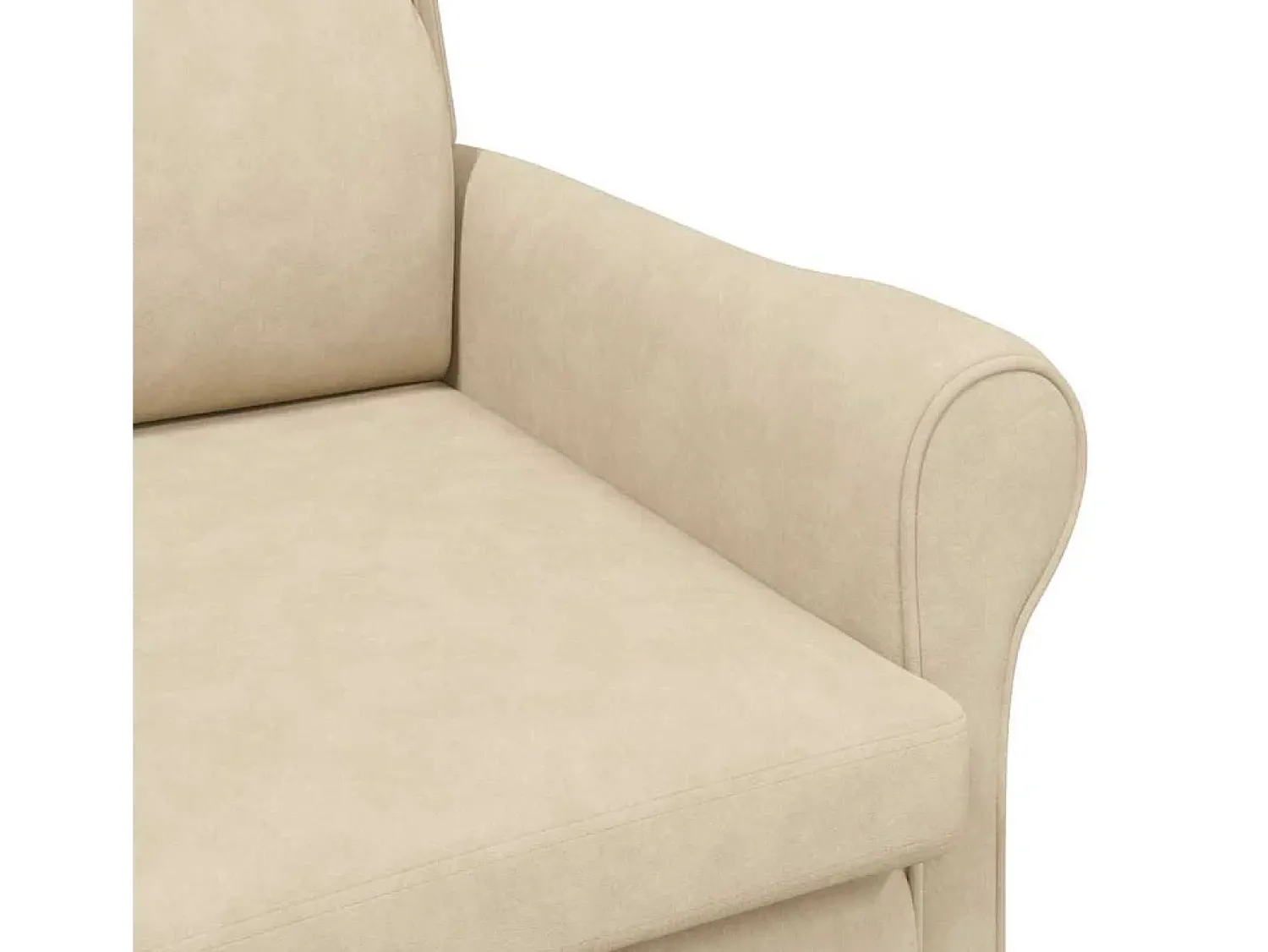 Poltrona| Poltrona | Cadeira Relax 76x94x102 cm Microfibra SHL246774 Creme