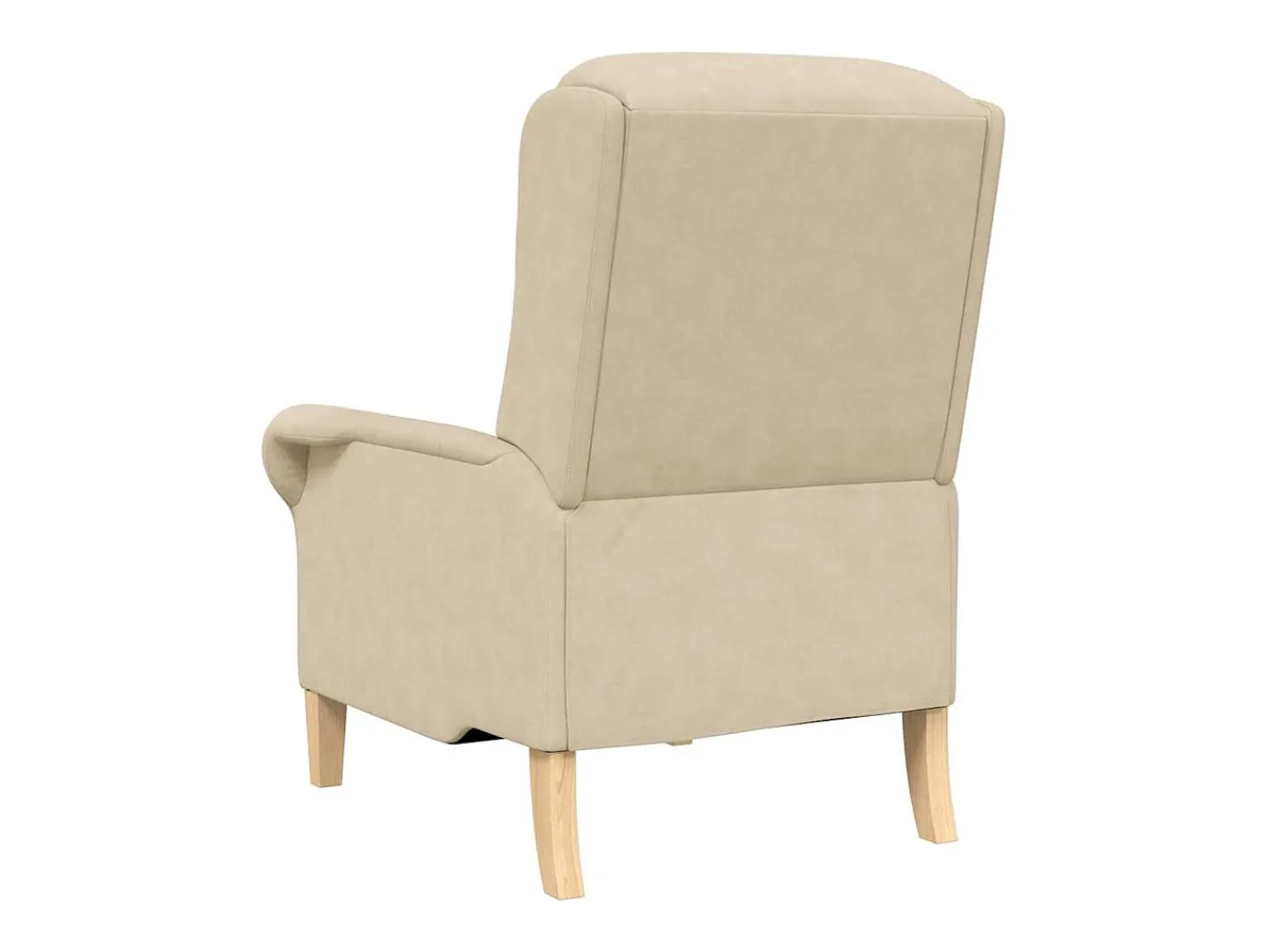 Poltrona| Poltrona | Cadeira Relax 76x94x102 cm Microfibra SHL246774 Creme
