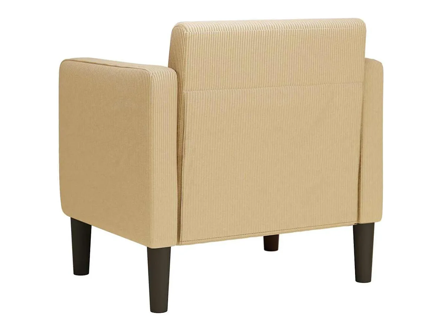 Poltrona | Cadeira Relax com apoio de braços 54 cm tecido corduroy verde SHL759056^ Poltrona