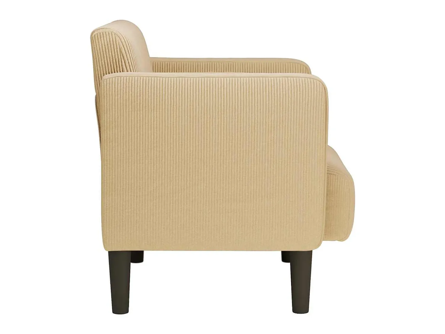Poltrona | Cadeira Relax com apoio de braços 54 cm tecido corduroy verde SHL759056^ Poltrona