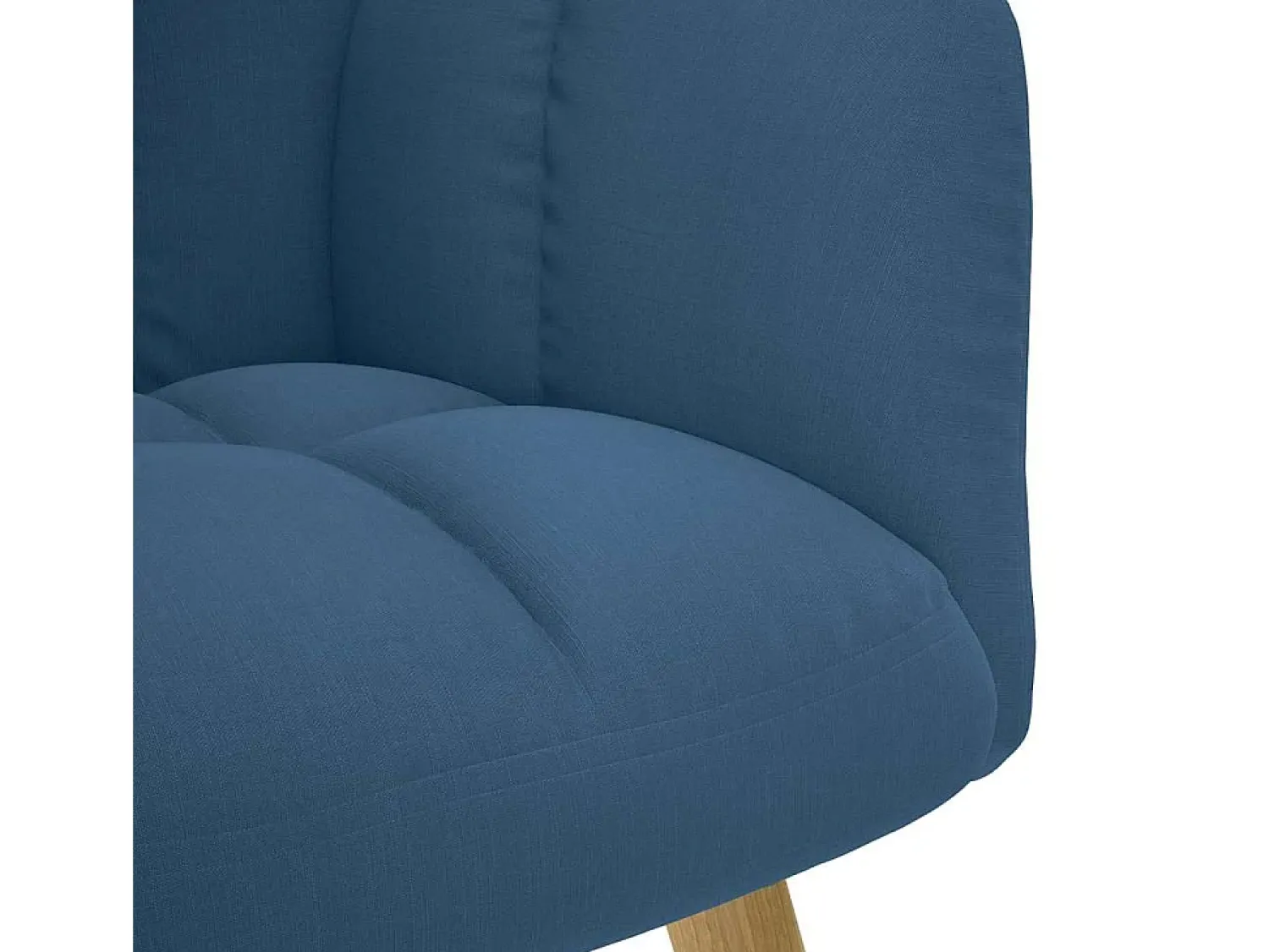 Poltrona| Poltrona | Cadeira Relax com banco p/ pés tecido SHL955408 Azul