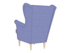 Poltrona* Poltrona | Cadeira Relax com apoio de braços 74x84x100 cm tecido ganga SHL649779 Azul