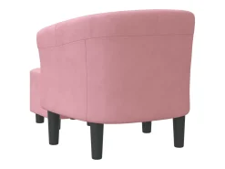 Poltrona | Cadeira Relax com apoio de pés veludo SHL723287^ Poltrona