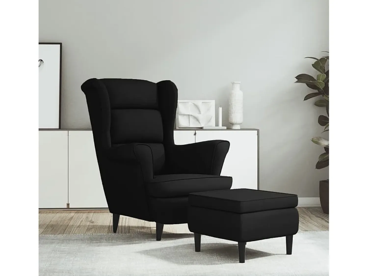 Poltrona | Cadeira Relax com banco veludo SHL189343^ Poltrona