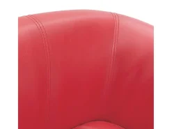 Poltrona* Poltrona | Cadeira Relax couro artificial SHL690633 Vermelho