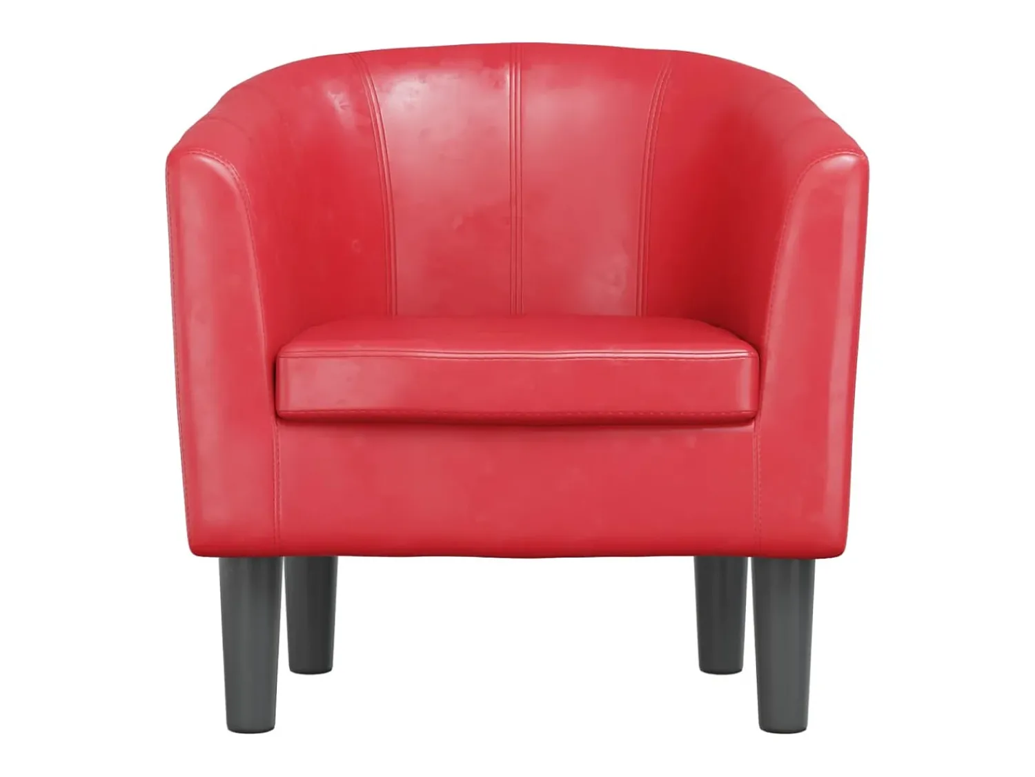 Poltrona* Poltrona | Cadeira Relax couro artificial SHL690633 Vermelho
