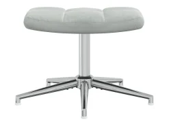 Poltrona | Cadeira Relax com banco veludo -claro SHL475672^ Poltrona
