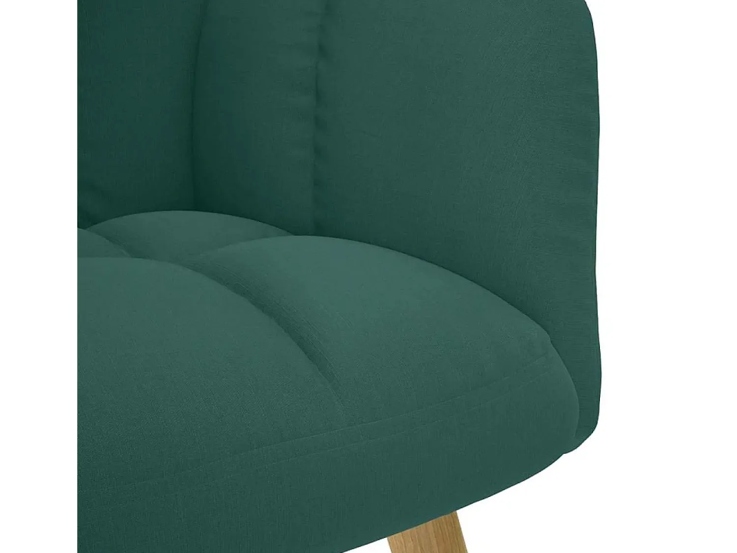 Best Poltrona | Cadeira Relax com banco p/ pés tecido verde-escuro SHL189919 Verde pinho