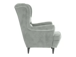 Poltrona | Cadeira Relax com banco veludo -claro SHL332935^ Poltrona