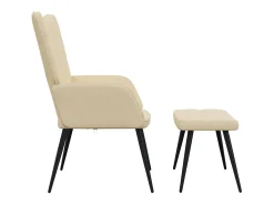 Poltrona | Cadeira Relax com banco tecido cor SHL136638^ Poltrona