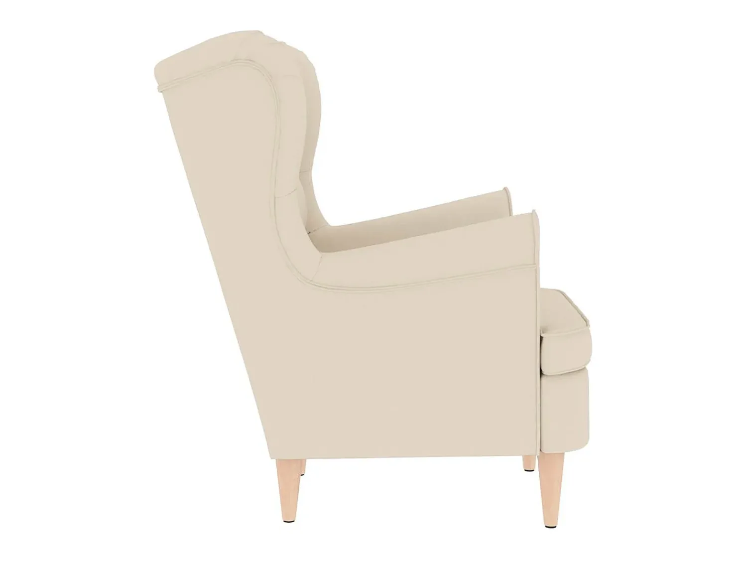 Poltrona* Poltrona | Cadeira Relax com apoio braços 74x84x100 cm tecido de linho SHL282964 Branco