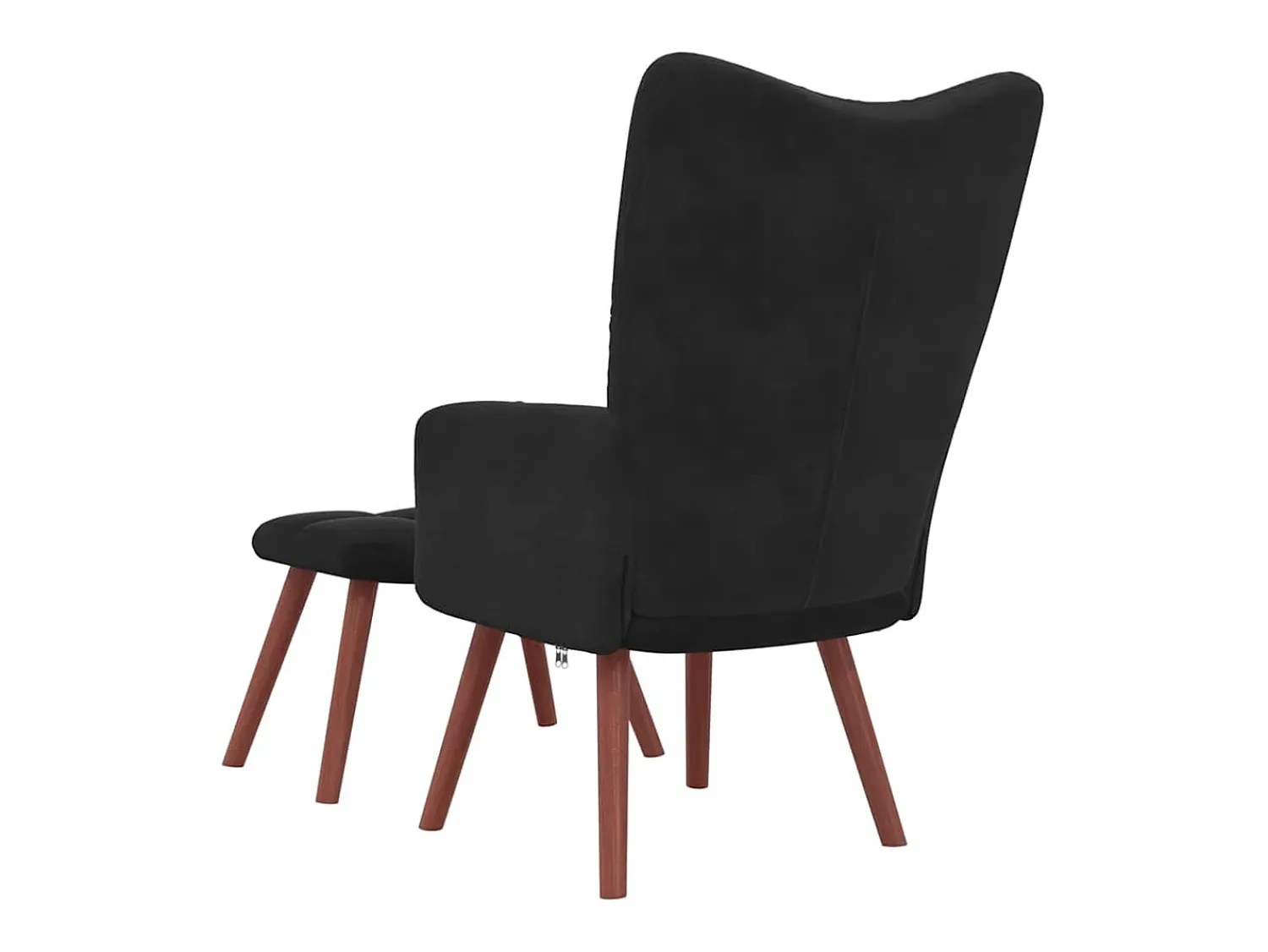 Poltrona | Cadeira Relax com banco veludo SHL645016^ Poltrona