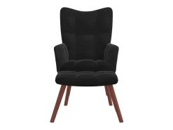 Poltrona | Cadeira Relax com banco veludo SHL645016^ Poltrona