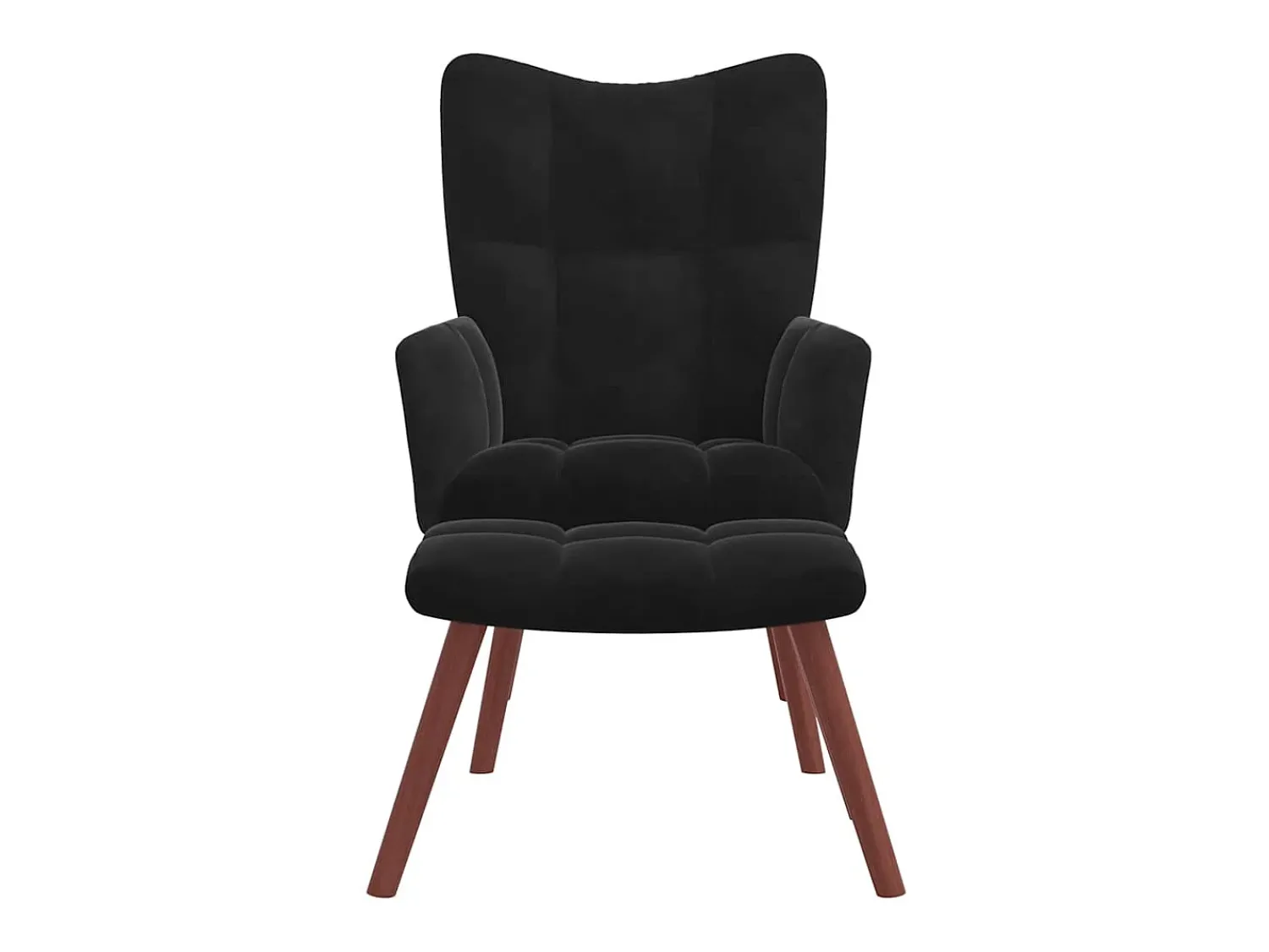 Poltrona | Cadeira Relax com banco veludo SHL645016^ Poltrona
