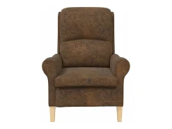 Poltrona* Poltrona | Cadeira Relax 76x94x102 cm Couro sintético SHL885075 Castanho