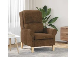 Poltrona* Poltrona | Cadeira Relax 76x94x102 cm Couro sintético SHL885075 Castanho