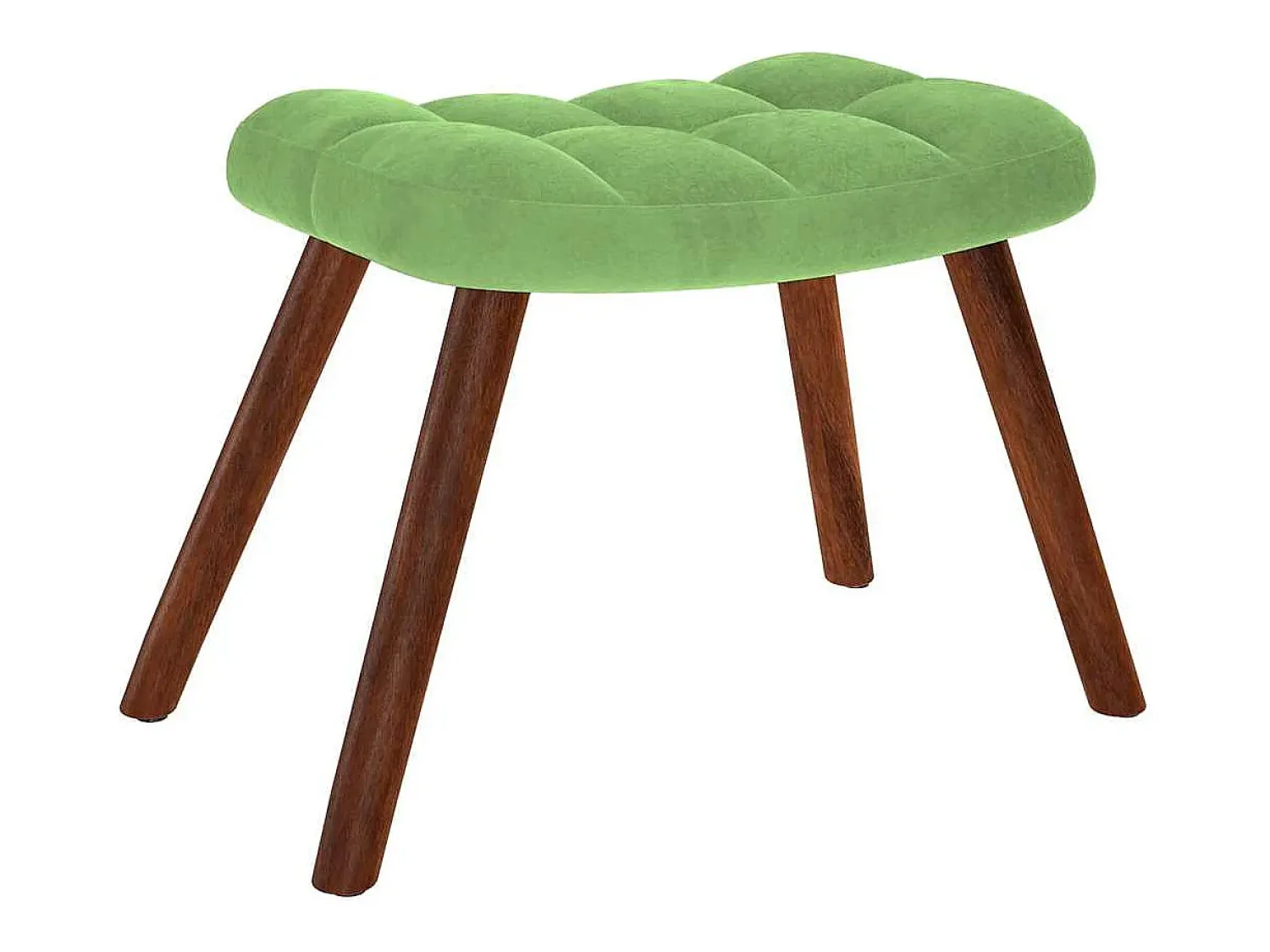 Poltrona| Poltrona | Cadeira Relax com banco veludo -claro SHL481966 Verde