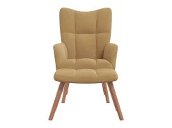 Poltrona | Cadeira Relax com banco veludo SHL732264^ Poltrona