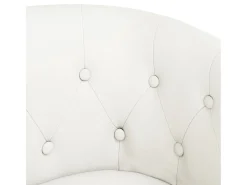 Poltrona| Poltrona | Cadeira Relax couro artificial SHL676960 Branco