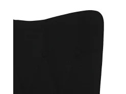 Poltrona| Poltrona | Cadeira Relax com banco tecido SHL78526 Preto