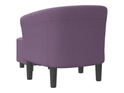 Clearance Poltrona | Cadeira Relax com apoio de pés tecido roxo SHL28397 Violeta