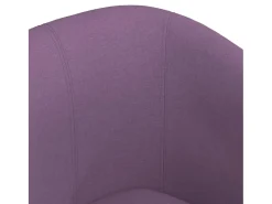 Clearance Poltrona | Cadeira Relax com apoio de pés tecido roxo SHL28397 Violeta