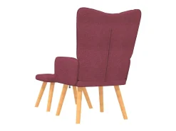Poltrona | Cadeira Relax com banco tecido tinto SHL498099^ Poltrona