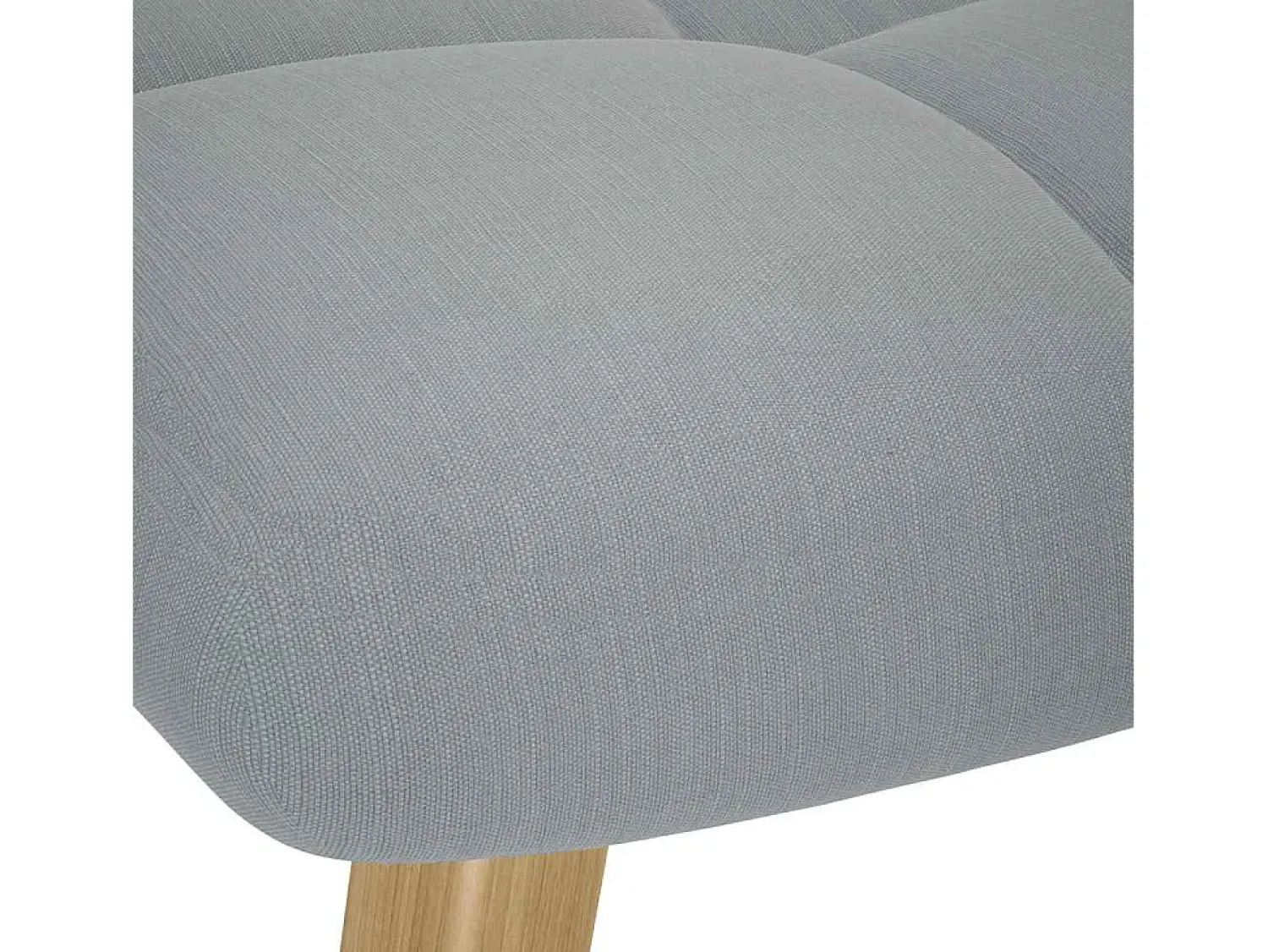 Poltrona | Cadeira Relax com banco p/ pés tecido cinza-claro SHL102292^ Poltrona