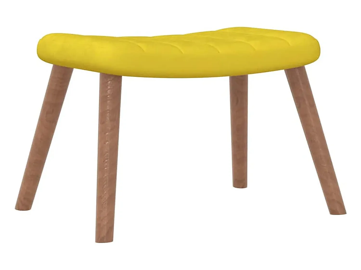 Poltrona | Cadeira Relax com banco veludo mostarda SHL461117^ Poltrona