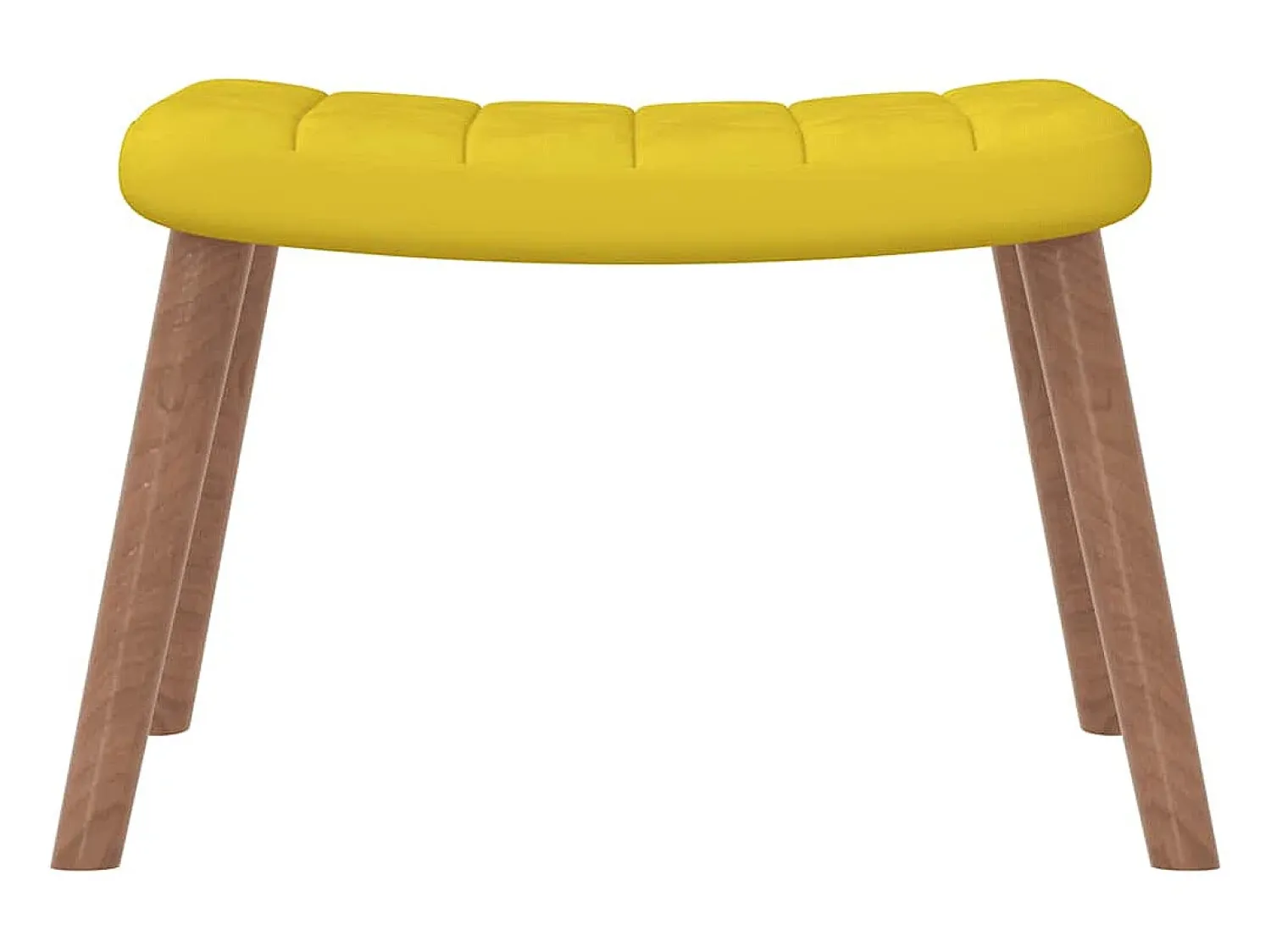 Poltrona | Cadeira Relax com banco veludo mostarda SHL461117^ Poltrona