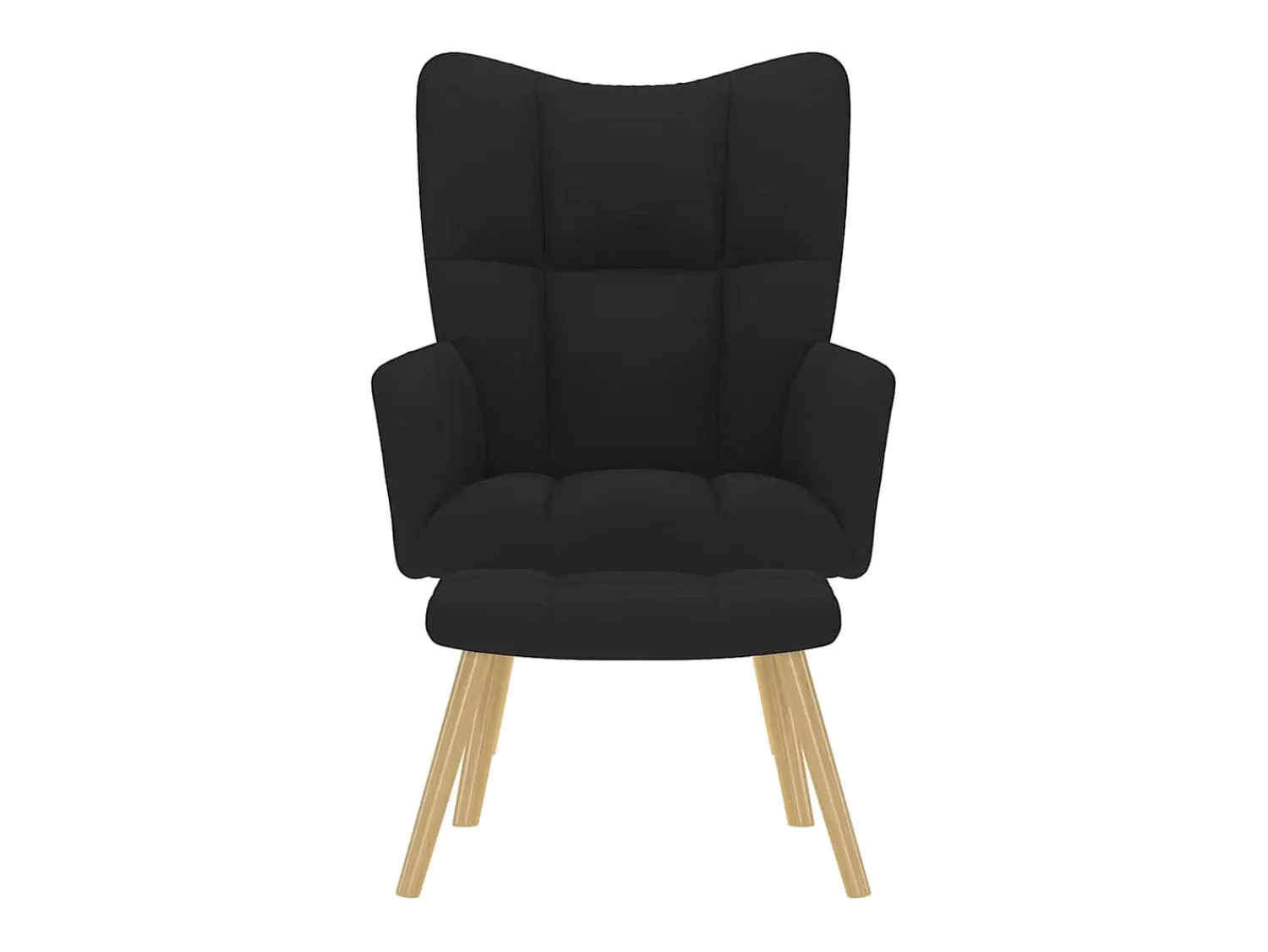 Poltrona | Cadeira Relax com banco p/ pés tecido SHL203974^ Poltrona
