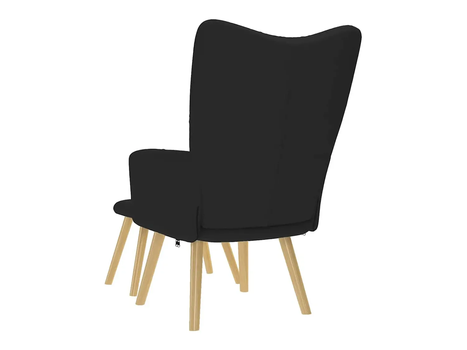 Poltrona | Cadeira Relax com banco p/ pés tecido SHL203974^ Poltrona