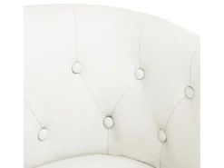 Poltrona* Poltrona | Cadeira Relax com apoio de pés couro artificial SHL687426 Branco