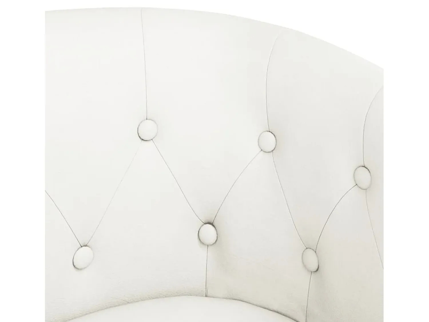Poltrona* Poltrona | Cadeira Relax com apoio de pés couro artificial SHL687426 Branco