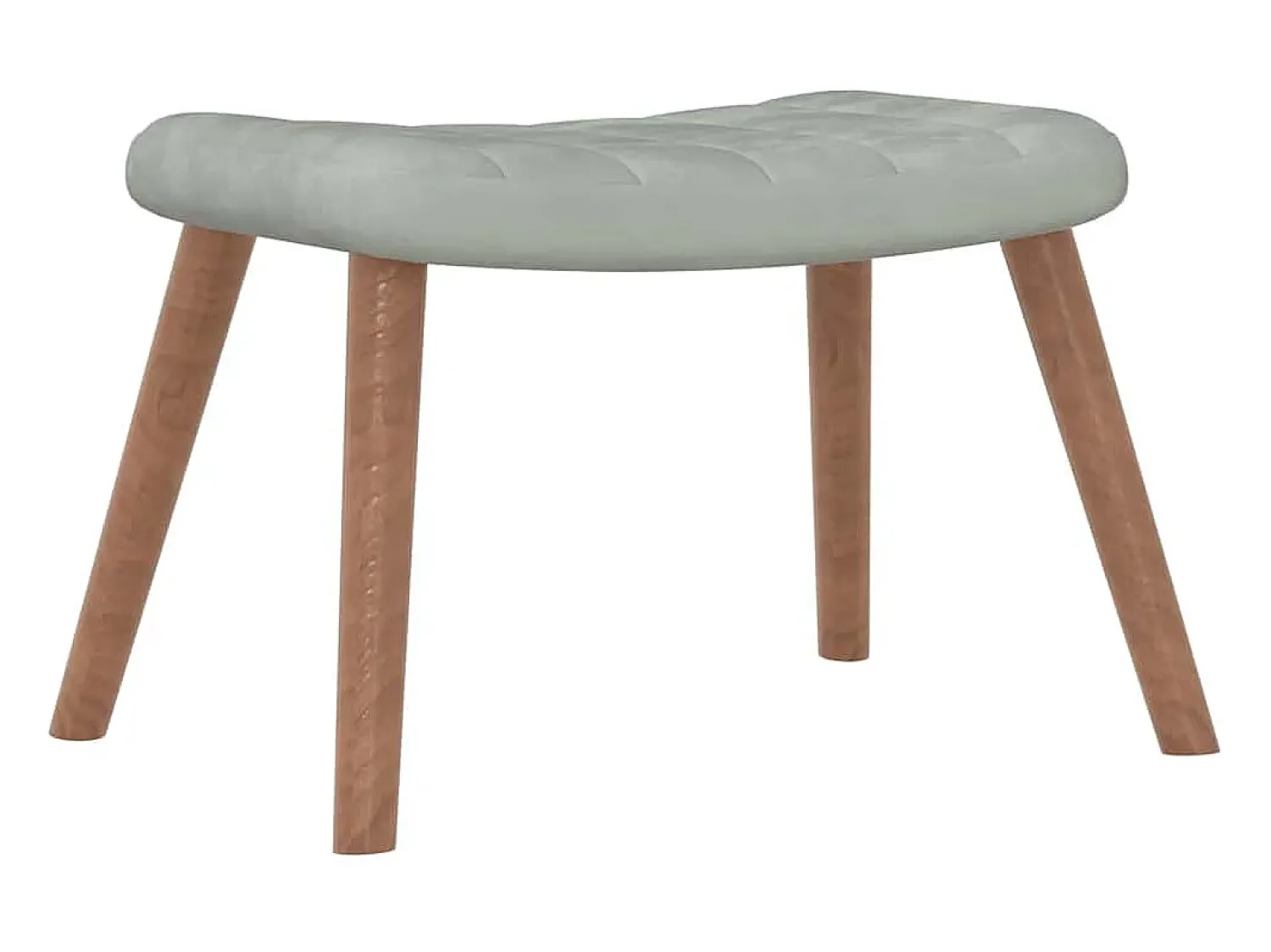 Poltrona | Cadeira Relax com banco veludo -claro SHL943681^ Poltrona