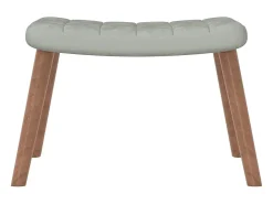 Poltrona | Cadeira Relax com banco veludo -claro SHL943681^ Poltrona