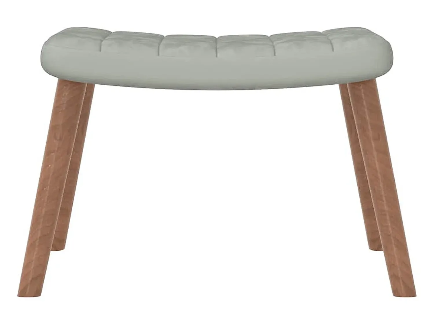Poltrona | Cadeira Relax com banco veludo -claro SHL943681^ Poltrona