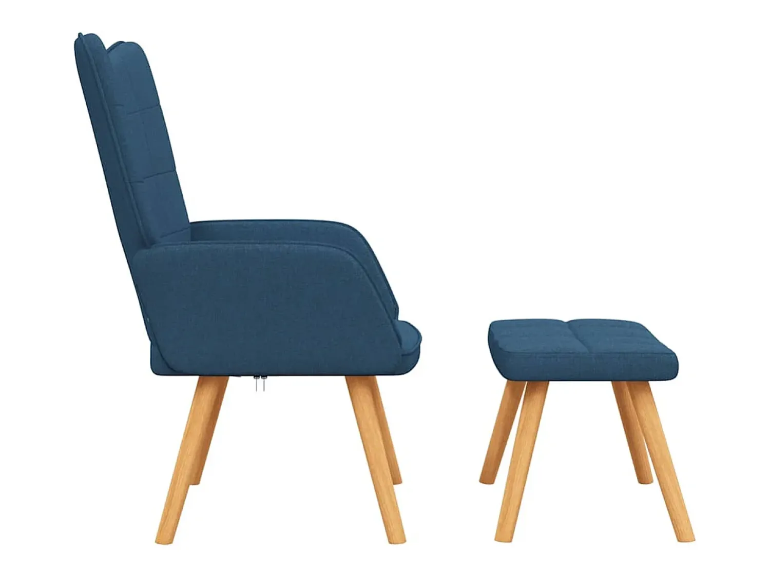 Poltrona* Poltrona | Cadeira Relax com banco tecido SHL276047 Azul