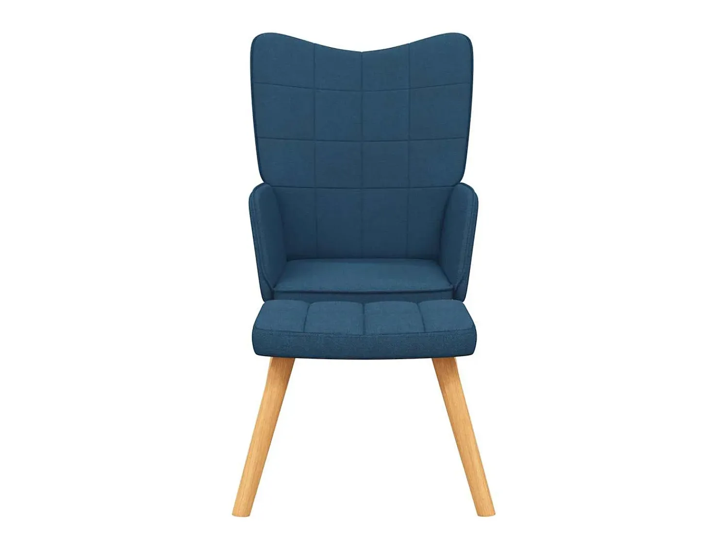 Poltrona* Poltrona | Cadeira Relax com banco tecido SHL276047 Azul