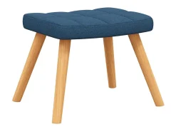 Poltrona* Poltrona | Cadeira Relax com banco tecido SHL276047 Azul