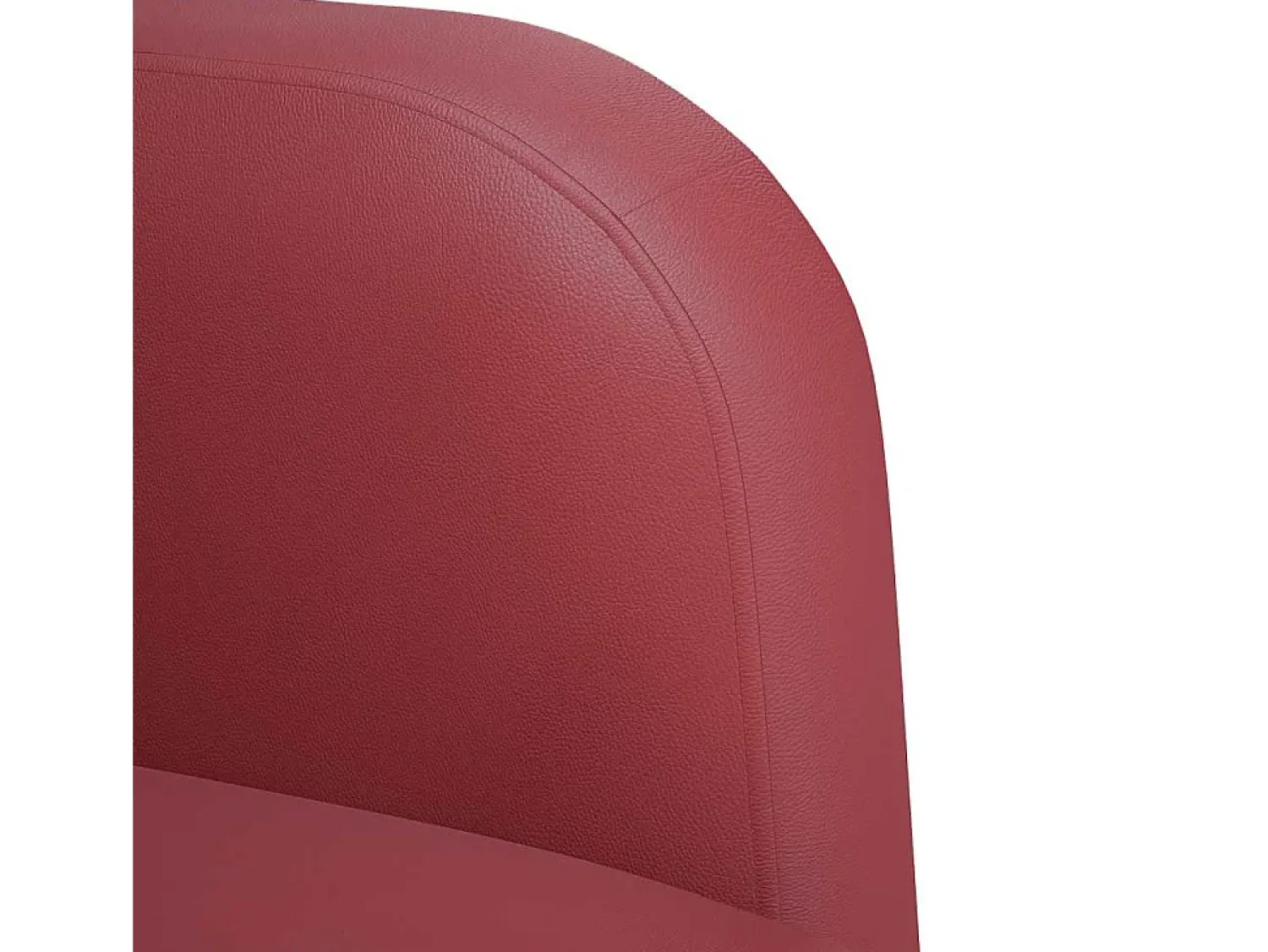 Poltrona* Poltrona | Cadeira Relax com apoios de braços 54 cm couro artificial SHL416327 Vermelho