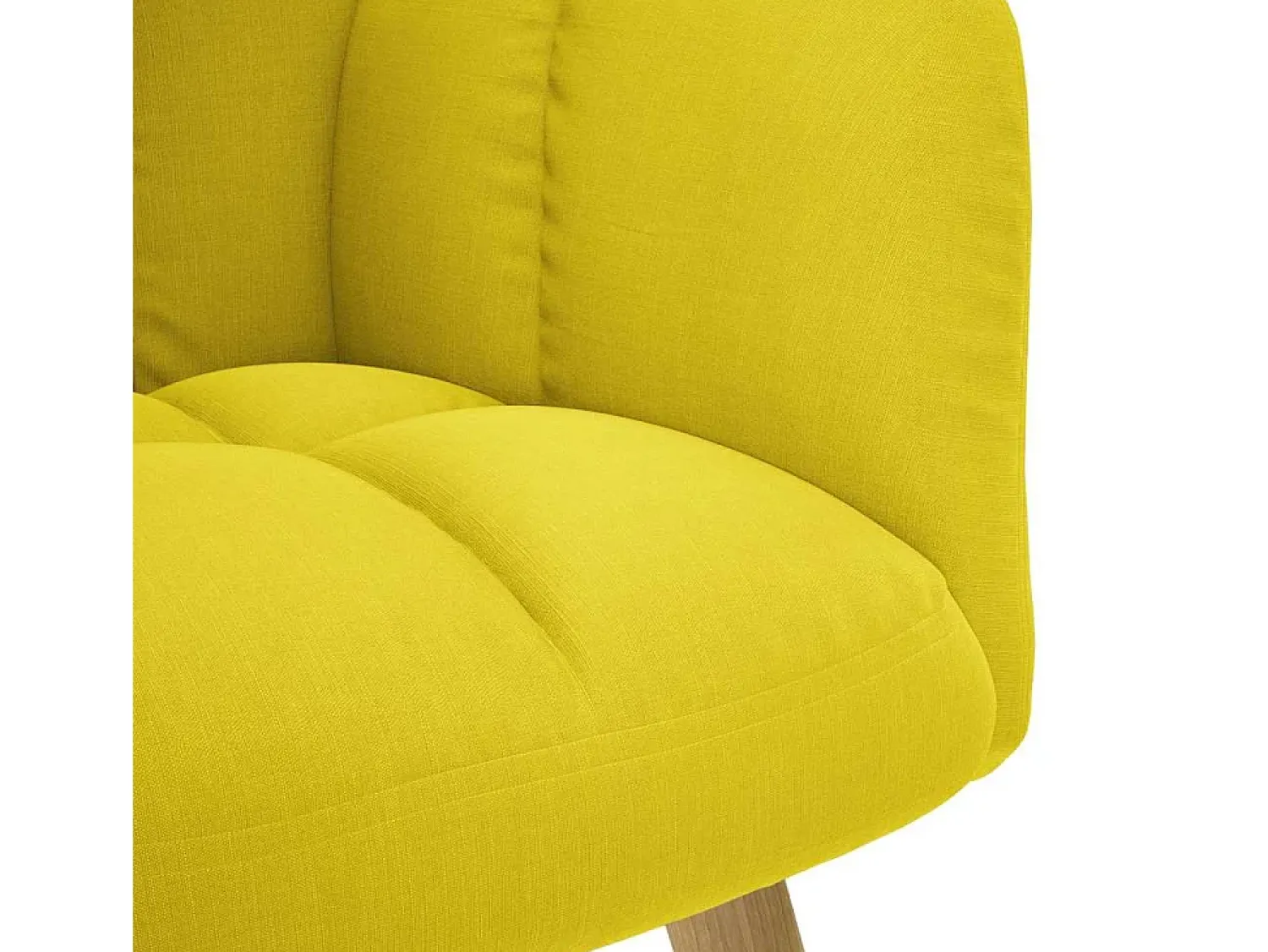 Poltrona* Poltrona | Cadeira Relax com apoio de pés tecido -claro SHL572587 Amarelo