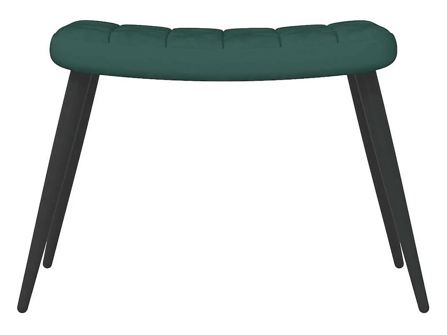 Best Poltrona | Cadeira Relax com banco veludo verde-escuro SHL687586 Verde pinho